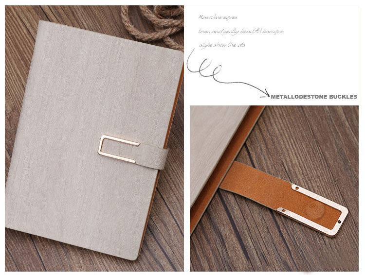 Classical A5 A6 PU loose-leaf notebook