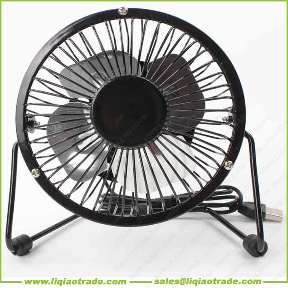 plastic 6cun  usb desktop fruit fan 