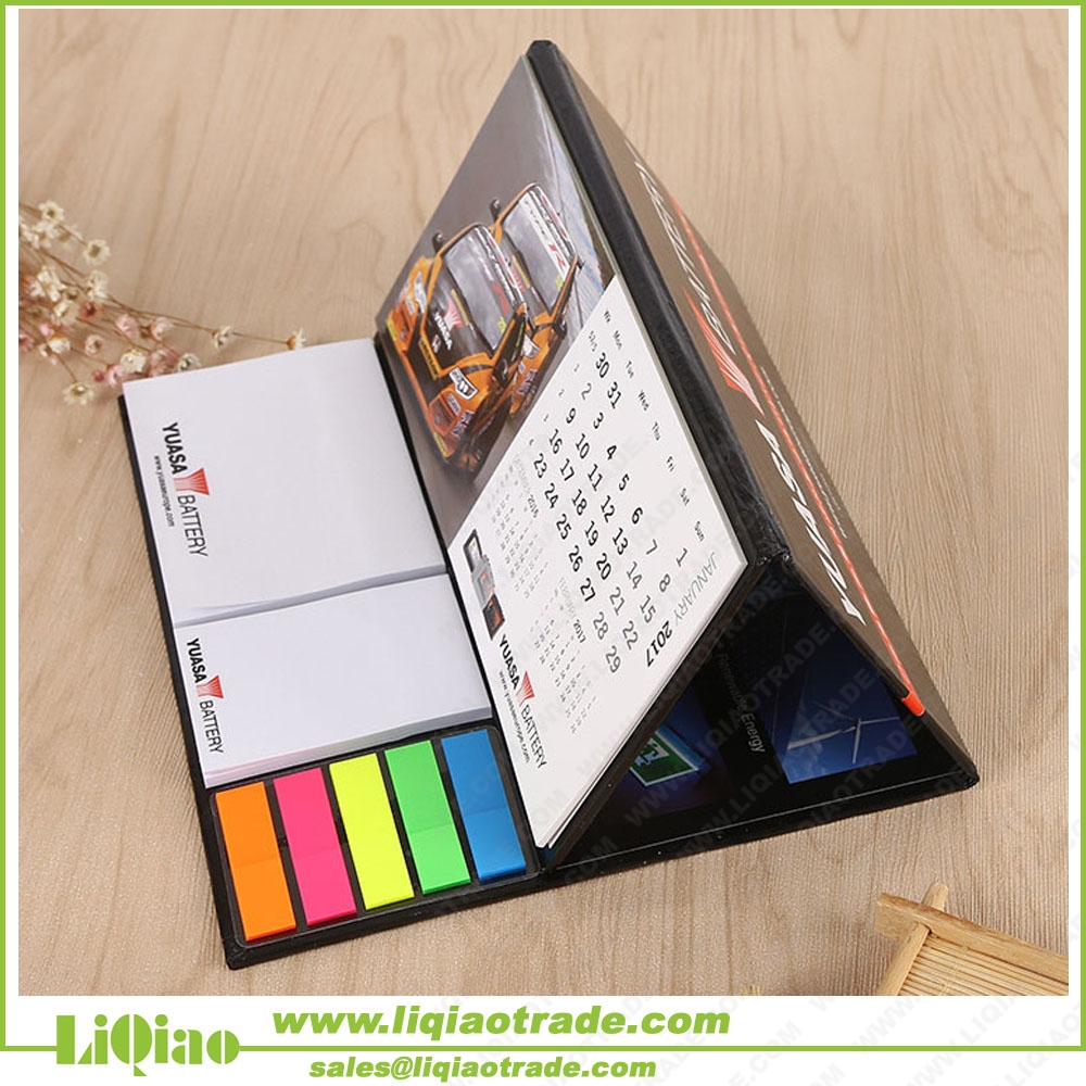 Popular Type Desktop Calendar With Sticky Note